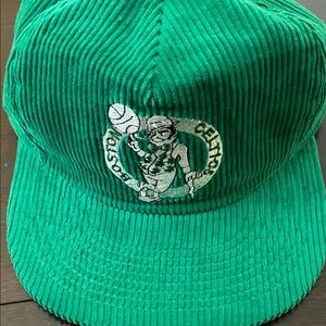 Boston Celtics corduroy snapback